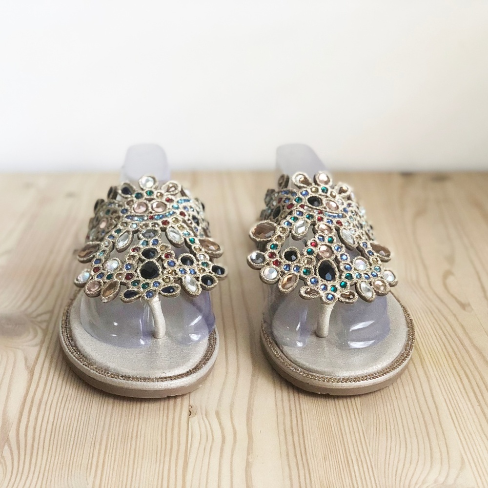 NEW Lauren Lorraine St. Tropez Sandals - Picture 4 of 6